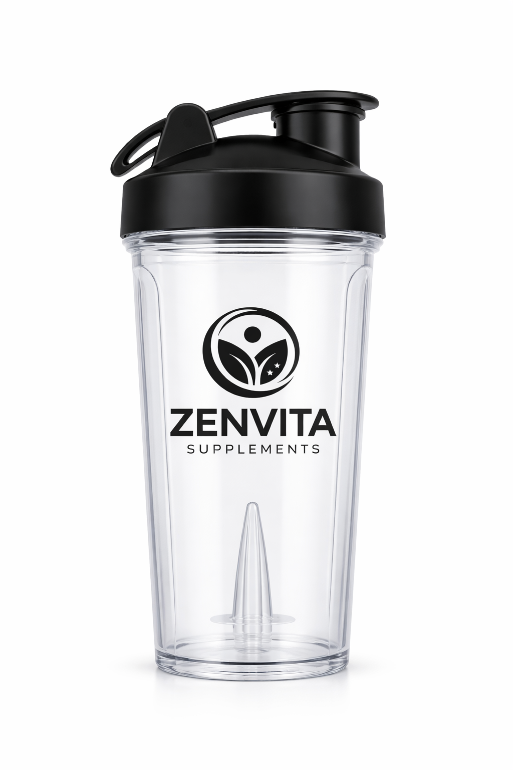 ZenVita Supplements Premium Shaker Bottle – BPA-Free Mixing Cup