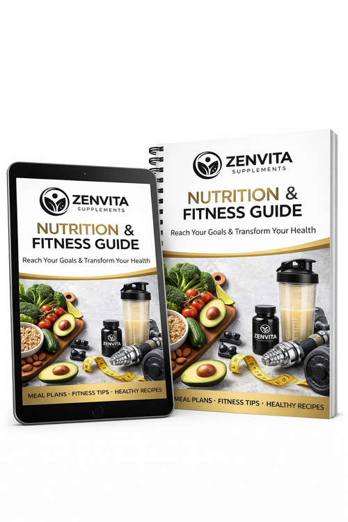 ZenVita Supplements Nutrition & Fitness Guide – Meal Plans, Workouts & Healthy Lifestyle System